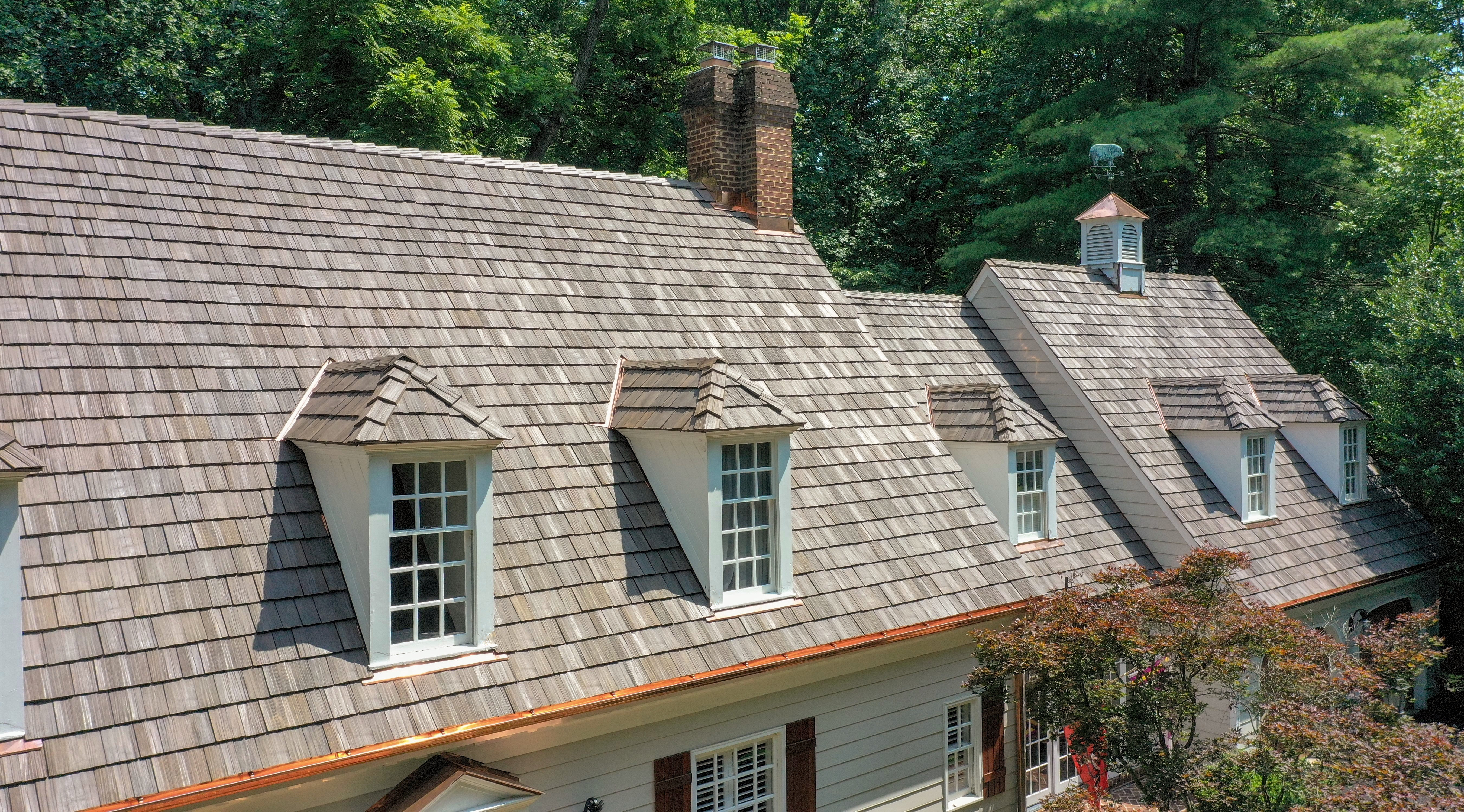 Brava Cedar Shake · dormer and roofline detail