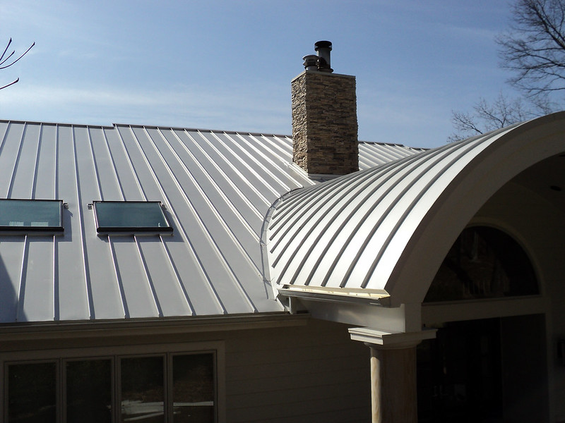 Drexel Metals · standing seam · residential installation