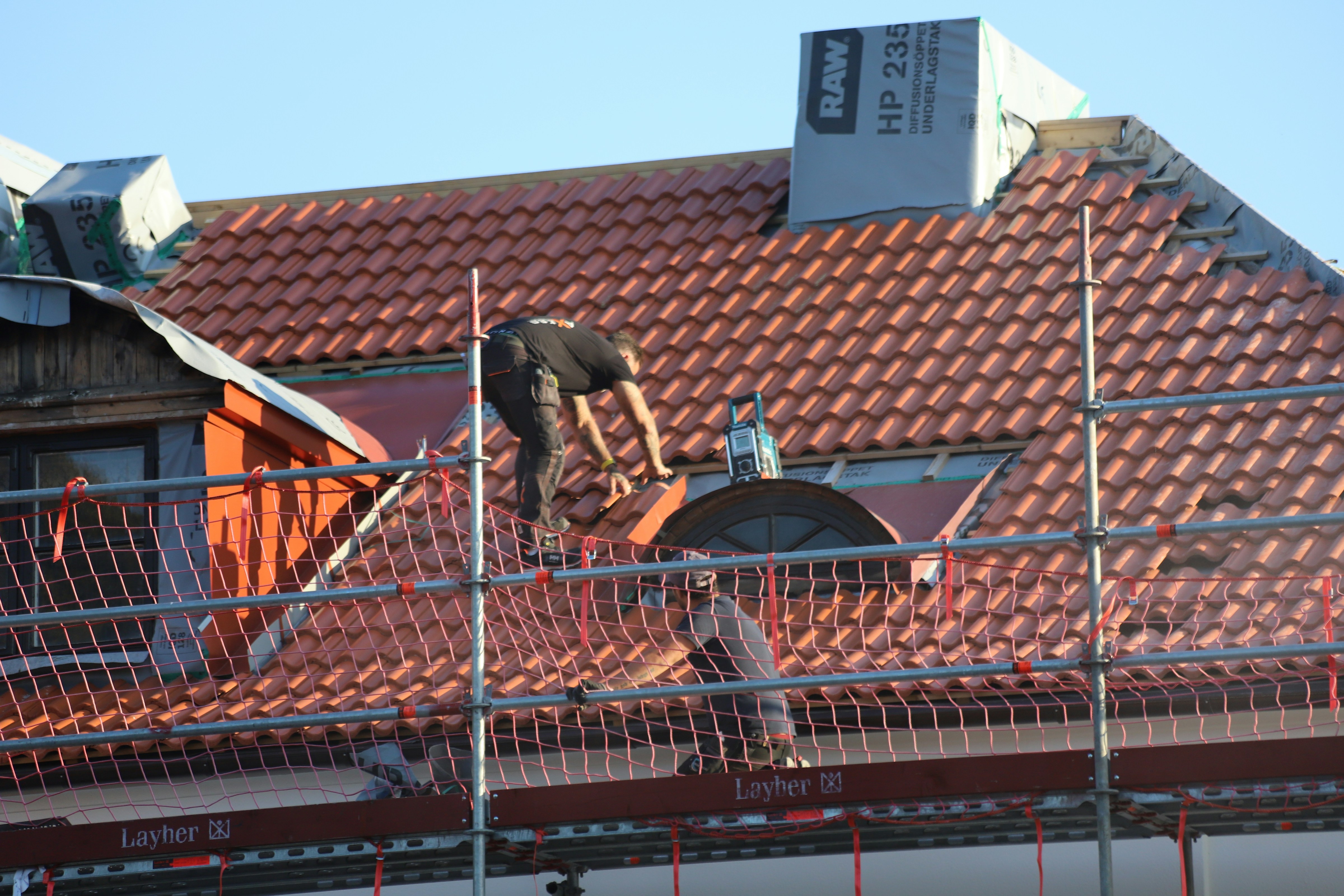 Old Century Roof, Colorado specialty roofing crew at work