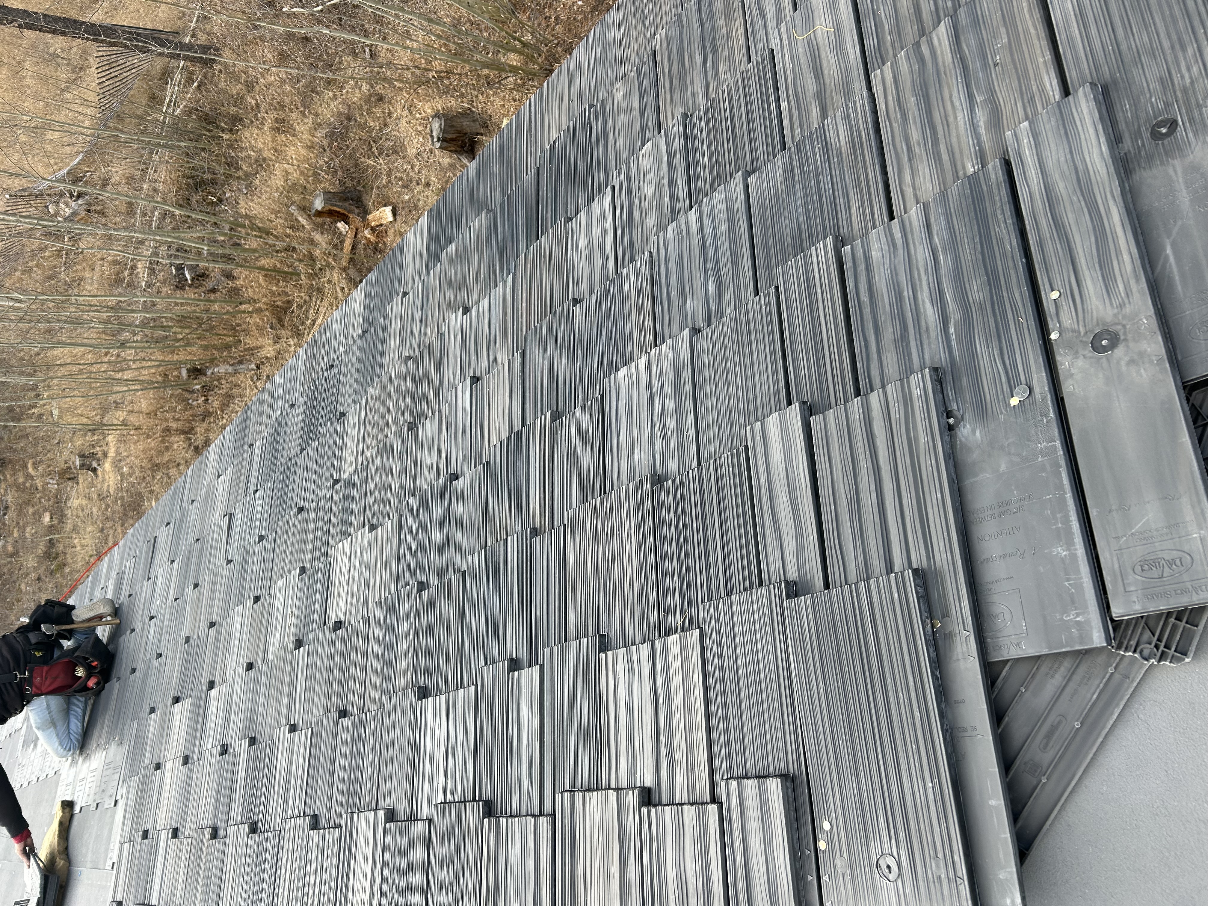 OCR Install · DaVinci Roofscapes · Slate profile · Colorado