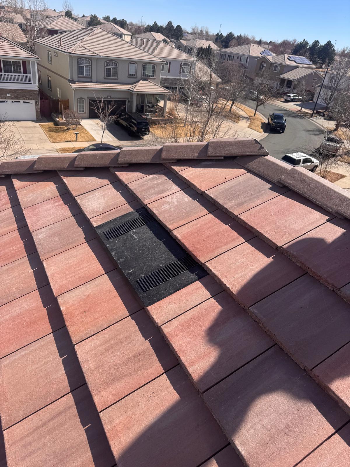 OCR Install · Tile vent integration · Colorado neighborhood