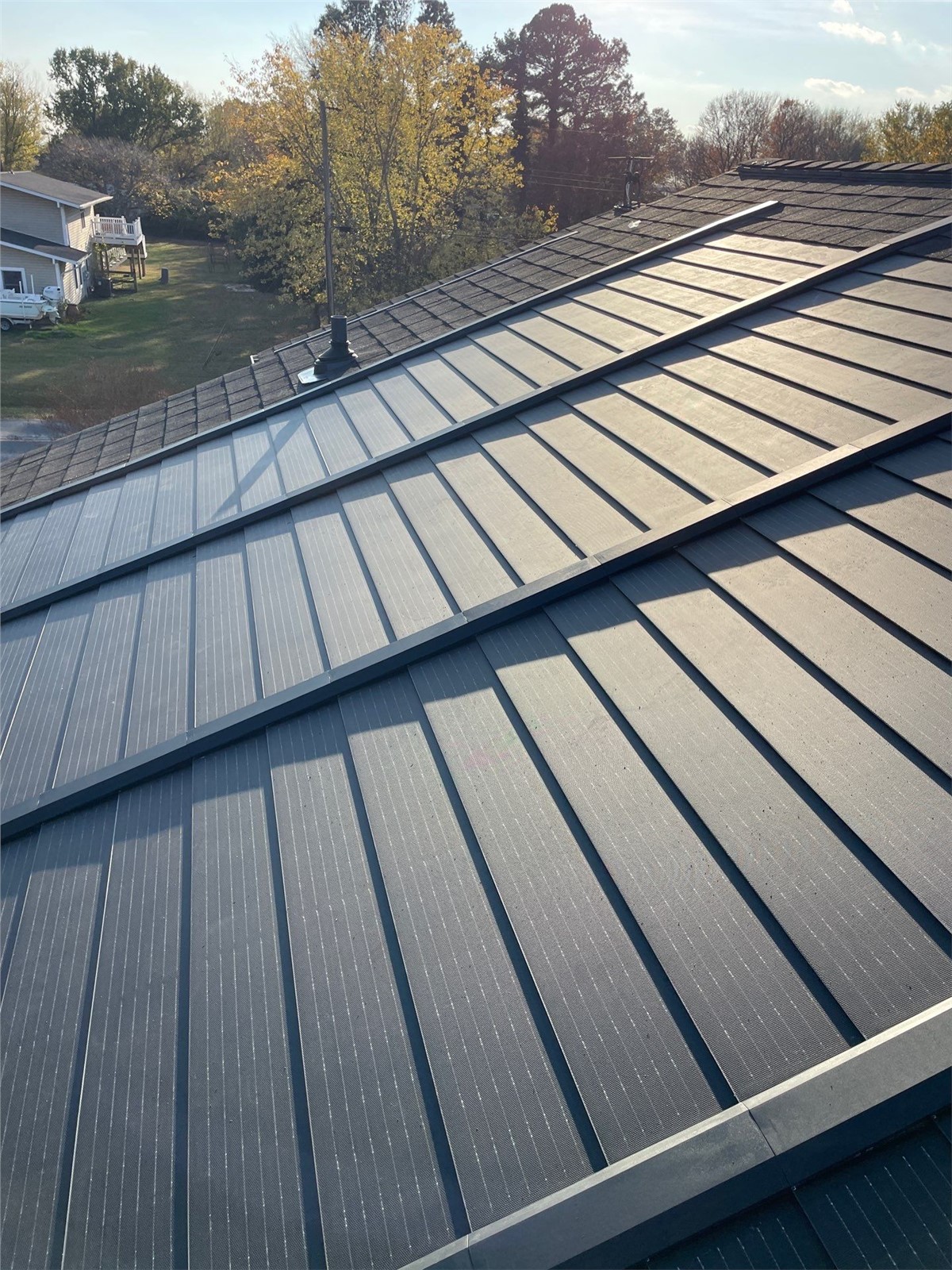 GAF Solar Shingles · nailable solar shingle integration