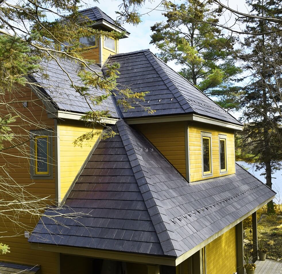 Natural Slate · Vermont Slate installation · real project